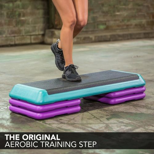  The Step Original Aerobic Platform  Health Club Size  With Four Original Risers