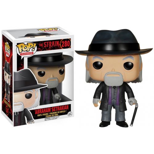  The Strain Abraham Setrakian: Funko POP! x Vinyl Figure + 1 Free American TV Themed Trading Card Bundle [63160]