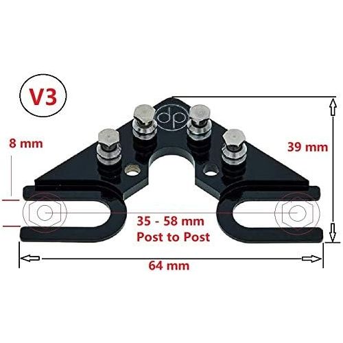  The String Butler V3 Guitar Tuning Improvement Device - Best Guitar Upgrade to Improve Tuning Stability (Gold Chrome)