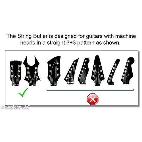  The String Butler Guitar Tuning Improvement Device - Best Guitar Upgrade to Improve Tuning Stability (V2 Lux)