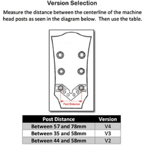  The String Butler Guitar Tuning Improvement Device - Best Guitar Upgrade to Improve Tuning Stability (V2 Stealth)