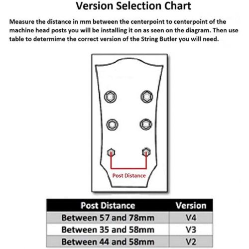 The String Butler Guitar Tuning Improvement Device - Best Guitar Upgrade to Improve Tuning Stability (V4 Lux)