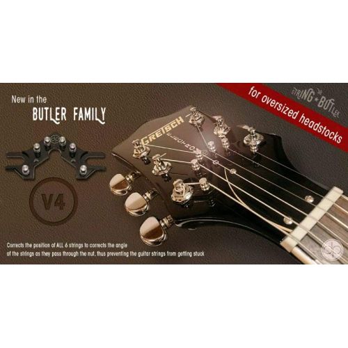  The String Butler Guitar Tuning Improvement Device - Best Guitar Upgrade to Improve Tuning Stability (V4 Lux)