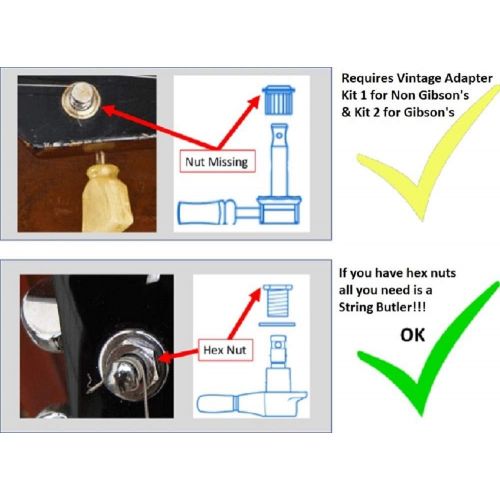  The String Butler Guitar Tuning Improvement Device - Best Guitar Upgrade to Improve Tuning Stability (V4 Lux)