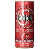 The Switch Sparkling Juice, Black Cherry, 8- Fl. Oz Cans (Pack of 24)