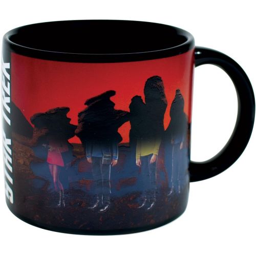  [아마존베스트]The Unemployed Philosophers Guild Star Trek Transporter Heat Changing Mug - Add Coffee or Tea and Kirk, Spock, McCoy and Uhura Appear on the Planets Surface - Comes in a Fun Box