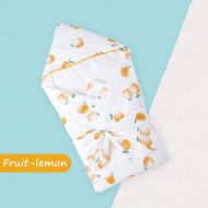 The morning Lemon Newborn Baby Wrap Swaddle Blanket Receiving Blanket 0-6Month(Lemon)