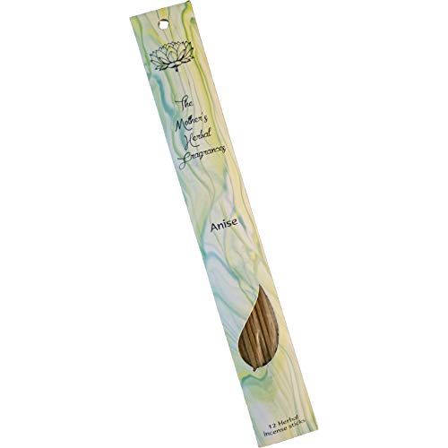  인센스스틱 The mothers fragrances Mothers Fragrances Herbal Incense - Anise 12 Stick Packet 10