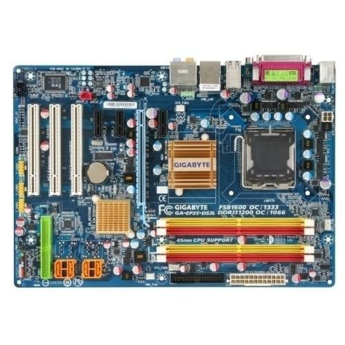  The620Guy Gigabyte GA-EP35-DS3L Motherboard + Intel Core 2 Duo E8500 3.16GHz CPU + HSF I/O