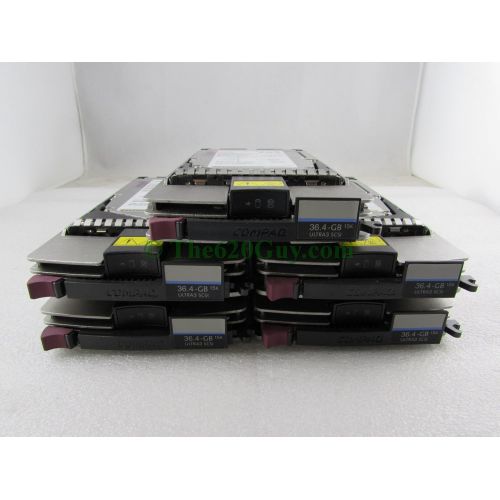  The620Guy Lot of 5 HP Compaq 36GB 15K Ultra3 SCSI HotPlug Hard Drive 233350-001 BF03664664