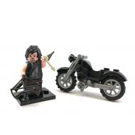 TheBlockingDead Ultimate Daryl Dixon The Walking Dead Custom Set with Motorcycle