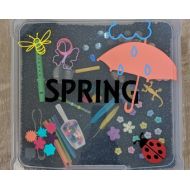 TheBookStyle Spring Theme Sensory Box- bugs-preschool-early-learning-education