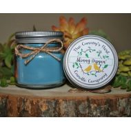 TheCanarysNest Tropical Soy Candle | Strawberry, Melon, Apple, Pear, Vanilla Candle, Mason Jar Candles, Summer Candle, Best Friend Candle, Wedding Candles