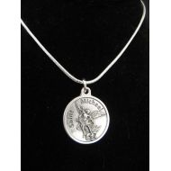 /TheCherishedBead Womens Catholic Archangel St. Michael Pendant Necklace