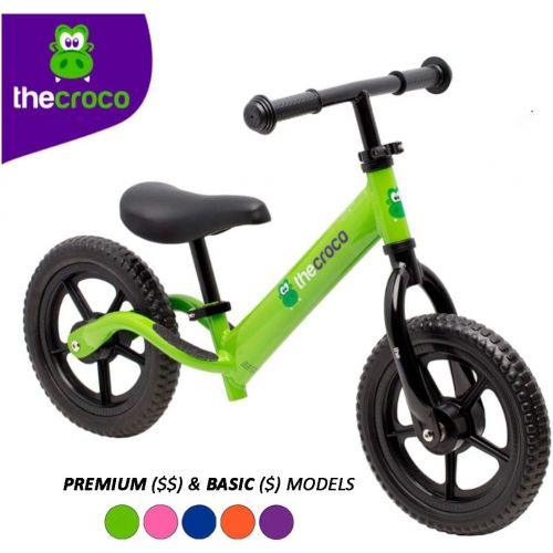  [아마존베스트]TheCroco Aluminum Lightweight Balance Bike for Toddlers and Kids