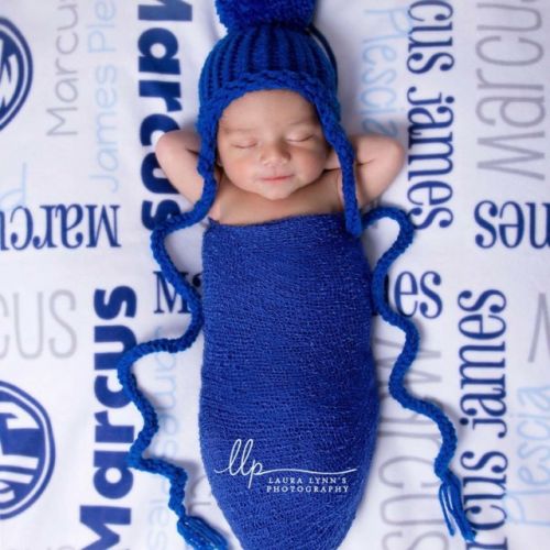  TheDreamyDaisy Blanket Personalized with Name & Monogram - Baby Boy Receiving Blanket - Custom Baby Blanket - Newborn Hospital Blanket - Baby Boy Gift