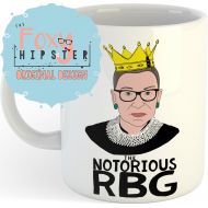 TheFoxyHipster The Notorious RBG, Ruth Bader Ginsburg 11oz coffee mug