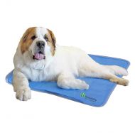 TheGreenPetShop The Green Pet Shop Dog Cooling Mat - Pressure-Activated Gel Cooling Mat For Dogs - This Pet Cooling Mat Keeps Dogs and Cats Comfortable All Summer - Avoid Overheating, Ideal for Ho