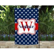 TheInspiredStudio Red White and Blue Patriotic Flag