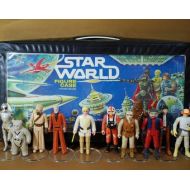 TheJedisEmporium 12 Vintage Star Wars Action Figures by Kenner in a Vintage Vinyl Collectors Case