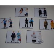 TheLaminatrix Community Helpers--People at Work--Montessori 3-part cards