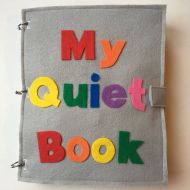 /Etsy Customized Quiet Book, Felt Books, Quiet Book Page, Personalized, Busy Book, Learning Activity, Educational Gift, Birthday, Christmas Gifts