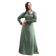 ThePirateDressing Medieval Renaissance Pirate Cosplay Costume Women Dress Gown