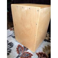 /Etsy Cajon Drum with Snare and Pad. Use for Music accompaniment, Drum Circles, or bang out beats in solitude. Cajon translates to box or crate.