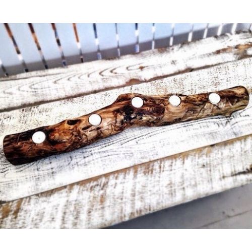  TheRusticPalette Aspen Log Candle Holder Table Runner Rustic Candleholder Reclaimed Wood Candle Holder Table Decor