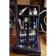 /TheSleepingSirens Fully Stocked Apothecary Kit with Antique Labeling System