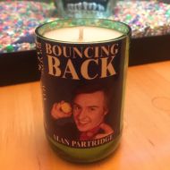 TheVPLcollective Alan Partridge Candle (Bouncing Back)