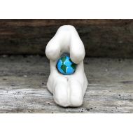 /TheWitchChandlery Gaia Earth Goddess, Mother Goddess altar decor, pagan altar statue, pagan Goddess figure, wiccan diety, fertility symbol, pagan sculpture