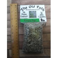 TheWitchChandlery European blue sage, dried blue sage, cleansing and purification ritual, loose incense making, The Witches Cupboard, pagan herbal supply