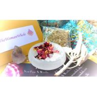 /TheWomanWhole Yoni Egg Charging Kit: Energized Selenite Charging Station and Herbal Blessings!