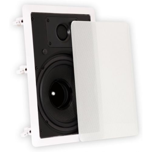  [아마존베스트]Theater Solutions TS80W in Wall 8 Speakers Surround Sound Home Theater Pair