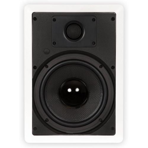  [아마존베스트]Theater Solutions TS80W in Wall 8 Speakers Surround Sound Home Theater Pair