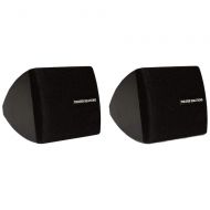 Theater Solutions TS30B Mountable Indoor Speakers Black Bookshelf Pair