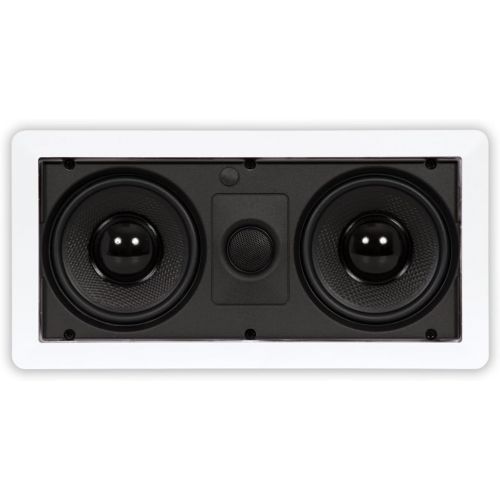  [아마존베스트]Theater Solutions LCR525 in Wall Speaker Compact Home Theater Center Channel, White