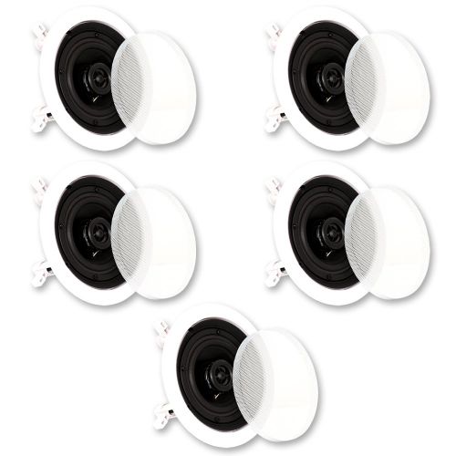  Theater Solutions In Ceiling Surround Sound Home Theater 5 Speaker Set CS4C-5S