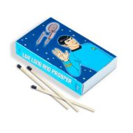 Thefoundretail Spock Matchbox, Hand Illustration, Gift, Stocking Stuffer (Item 617)