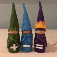 Thefoxandgnome Waldorf inspired Math Gnomes
