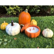 Thekatiealysseshop Fall Scented Pumpkin Candle