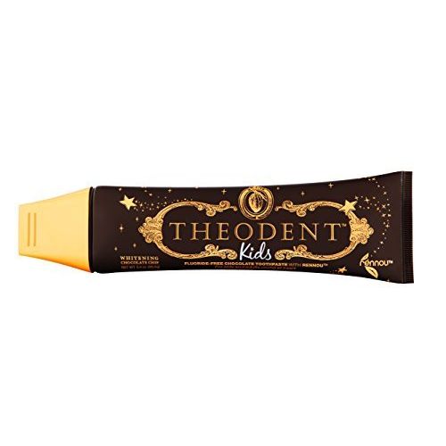  Theodent THEODENT KIDS with Rennou?: Whitening Chocolate Chip - Fluoride-Free Toothpaste Rebuilds, Hardens,...