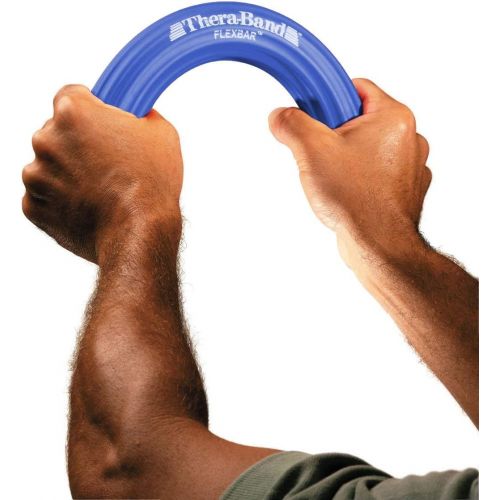  TheraBand FlexBar Resistance Bar For Improving Grip Strength, Tennis Elbow, Golfers Elbow, Tendonitis