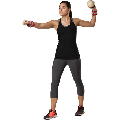  TheraBand Soft Weight, 4.5 Diameter Hand Held Ball Shaped Isotonic Weight for Strength Training and Rehab Exercises