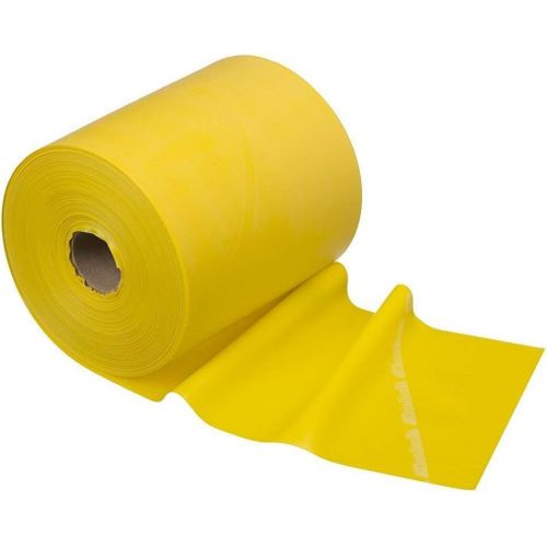  TheraBand YellowThin Thera-Band Exercise Bands, 50 Yd Box