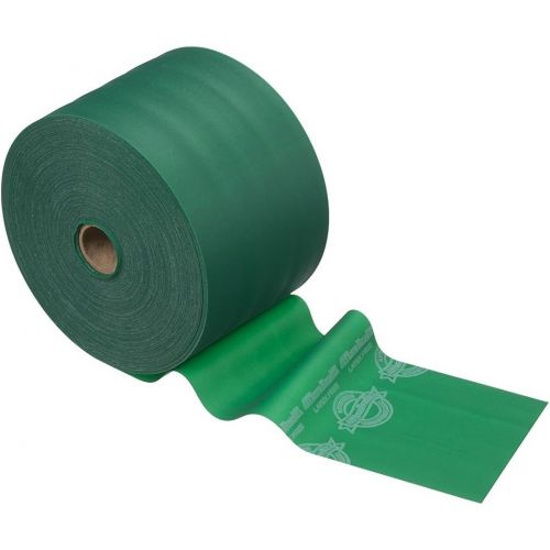  TheraBand Resistance Band 50 Yard Roll, Heavy Green Non-Latex Professional Elastic Bands For Upper & Lower Body Exercise, Physical Therapy, Pilates, Rehab, Dispenser Box, Intermedi
