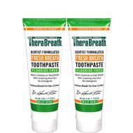 [아마존 핫딜] [아마존핫딜]TheraBreath Fresh Breath Toothpaste fluoride Free Formula, Mild Mint Flavor, 4 Ounce Tube (Pack of 2)