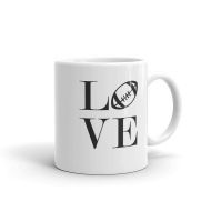 /Theredsilo Mug - Love Football Mug