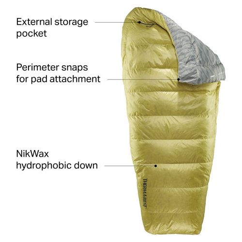  Therm-a-Rest Corus HD Quilt: 32 Degree Down